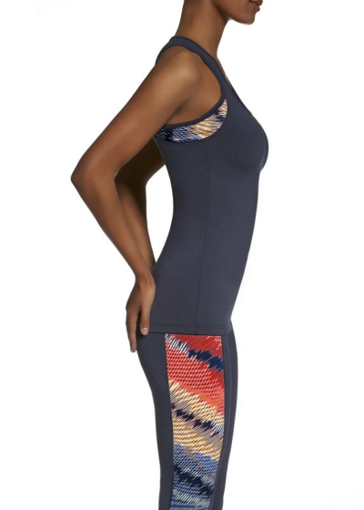 Bas Bleu Teamtop 70 спортивная майка синий