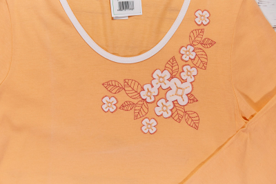 Regina R 177 Ночная рубашка хлопок оранжевый