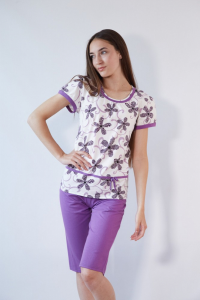 Black Tulip 18 Пижама женская с бриджами