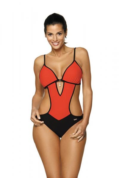 Marko M 492 CRYSTAL Купальник монокини красный