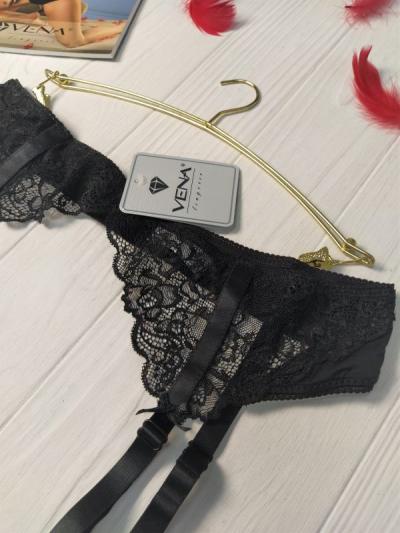 пояс для чулок черный Vena VPP-235