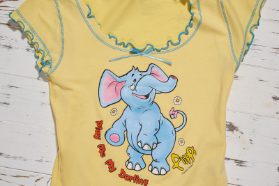 Vienetta Secret VS 25 Пижама хлопок желтый