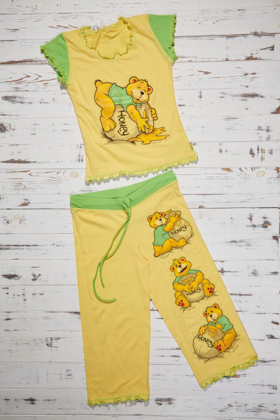 Vienetta Secret VS 25 Пижама хлопок желтый