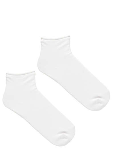 Marilyn FORTE 948 NO STRESS Женские хлопковые носки с мягким рантом белый