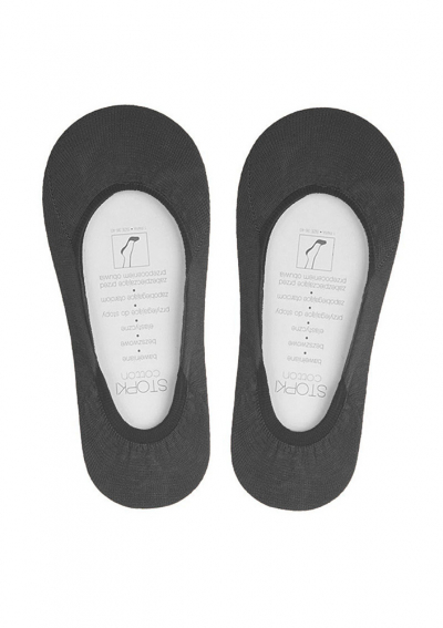 Marilyn STOPKI COTTON Хлопковые следки черный