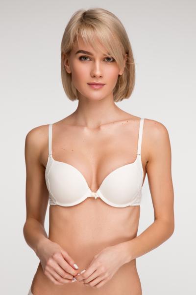 Sambario Am-Li-921 бюстгальтер дабл пуш-ап молочный