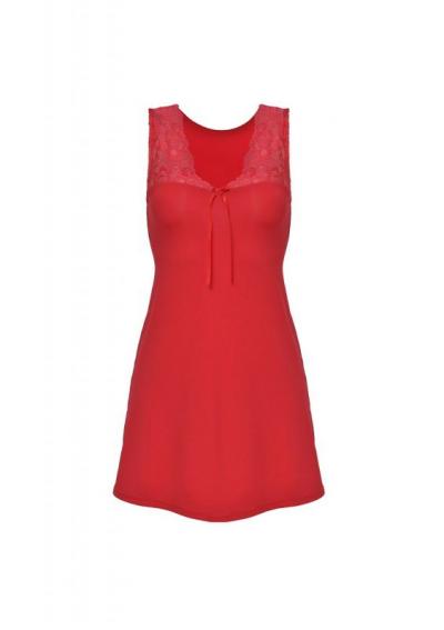 DKaren Afra ночная женская сорочка красный