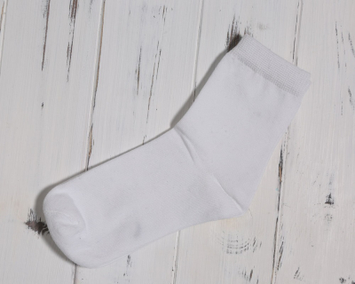 ШЛ 001 Носки женские хлопковые белый