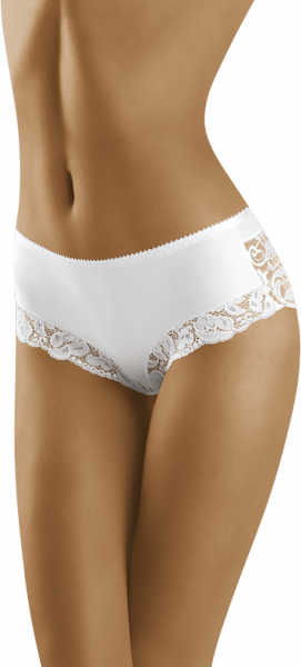 Женские трусы с кружевом Wolbar MIMI белый