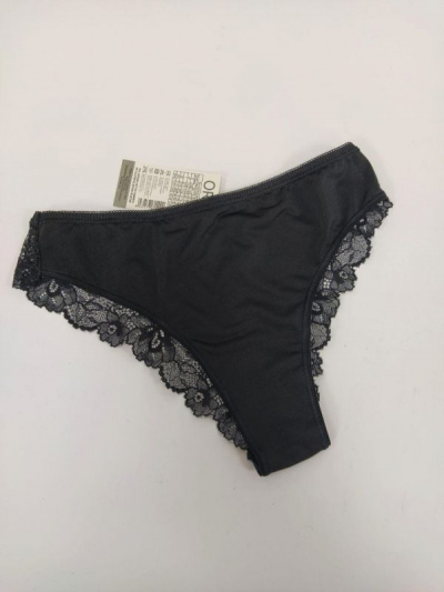 Oro Rossana трусики бразилиана черный