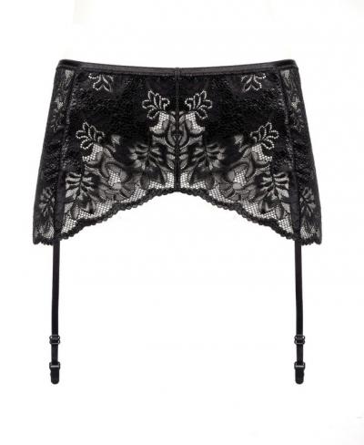 Oro 403 широкий пояс для чулок черный