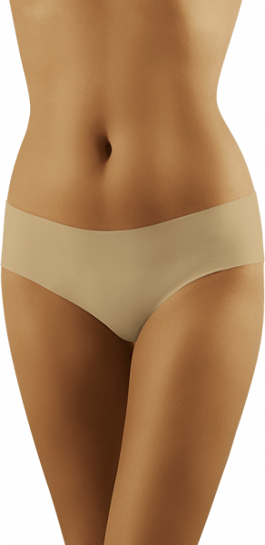 Бесшовные трусы из хлопка Wolbar ECO EL бежевый