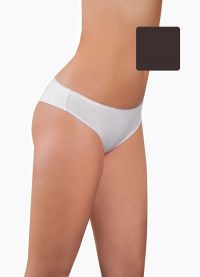 Oro Alina трусики бразилиана гладкие черный