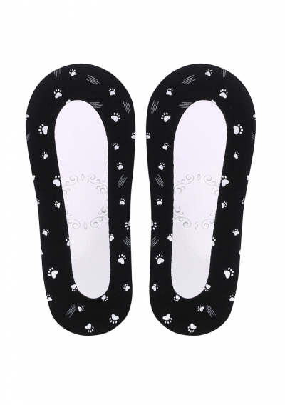 Marilyn STOPKI K18 Хлопковые следки с принтом черный