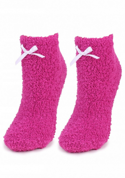 Marilyn COOZY L48 Женские махровые носки темно-розовый