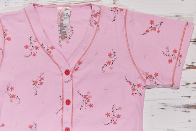 Vienetta Secret VS 70 Хлопковая пижама футболка/бриджи розовый