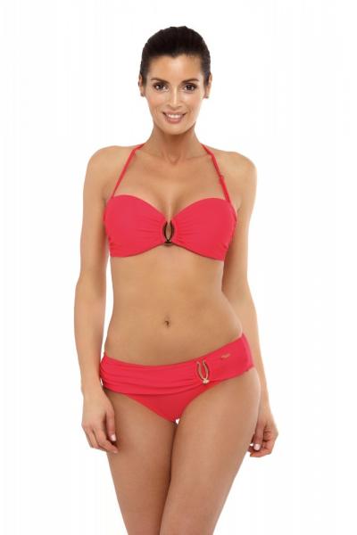 Marko M 523 CAMERON Купальник с пряжкой красный (shock red)