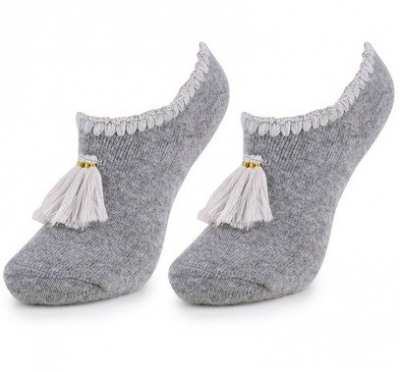 Marilyn BALETKI L40 ANGORA Теплые женские следки с ангорой серый