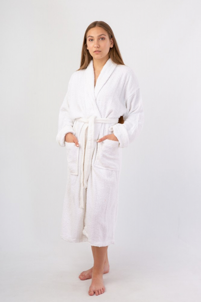 Vienetta Secret Chelsea CH 021 Махровый халат для бани белый