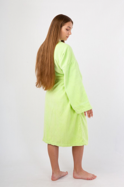 Vienetta Secret Chelsea CH 021 Махровый халат для бани салатовый
