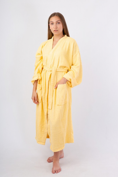 Vienetta Secret Chelsea CH 021 Махровый халат для бани желтый
