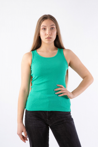 ML 075 Хлопковая майка зеленый