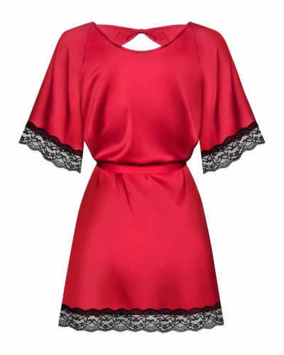 Obsessive Sensuelia пеньюар халат красный