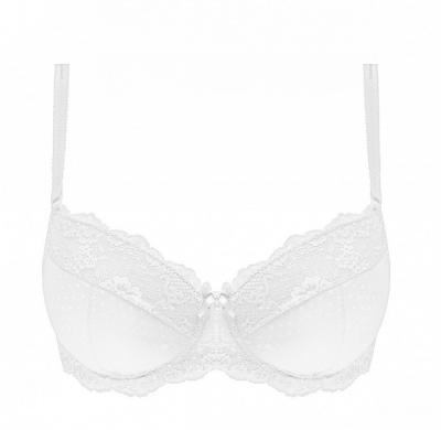 Kinga JUSTINE III classic PU 640 Бюстгальтер белый