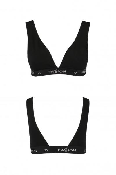 Passion PS015 хлопковый женский топ черный
