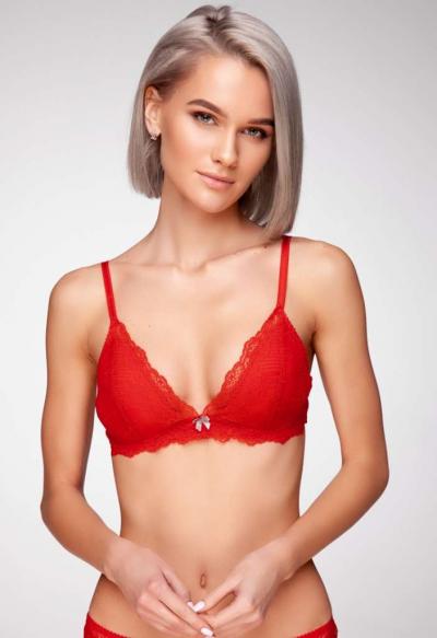 Sambario Am-Li-1600 Бюстгальтер красный