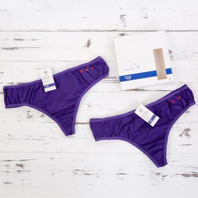 ВТЛ 011 Трусы стринги женские фиолетовые