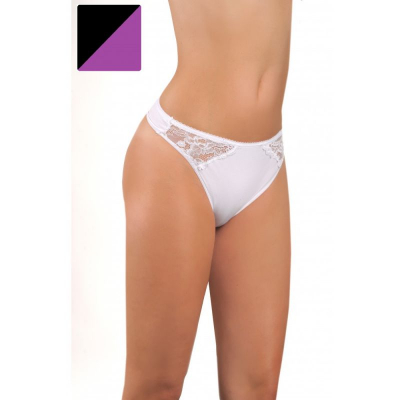 Oro Bella трусы стринг хлопок бордовый