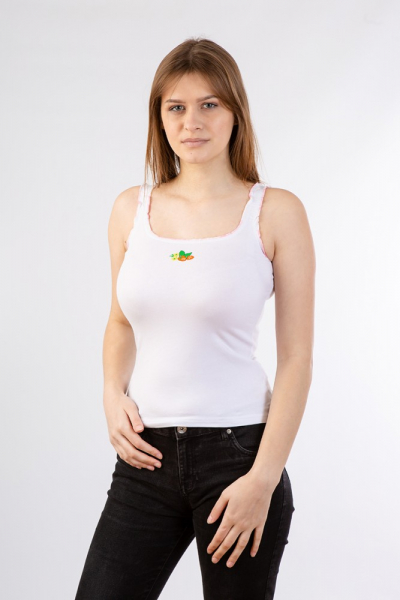 Atlantic LVS 274 Майка женская белый/принт