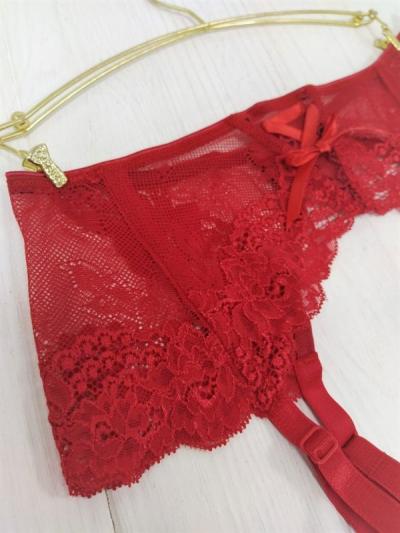 Serenade К5 пояс для чулок красный