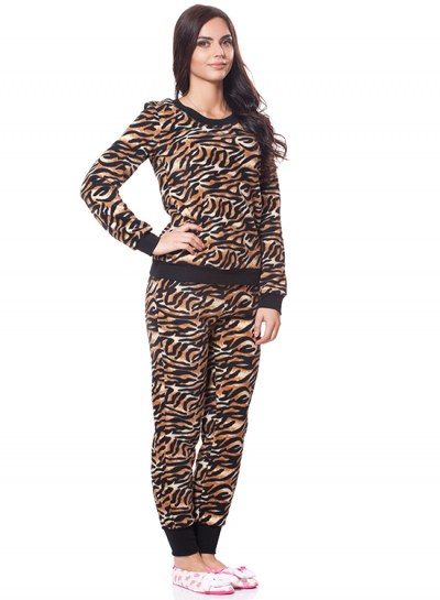 ДЛ 008 Флисовый комплект леопард