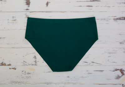Julimex SIMPLE Бесшовные женские трусы зеленый