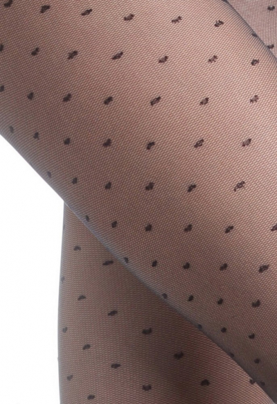 Marilyn FLORES 716 20 den Колготки женские в крапинку черный