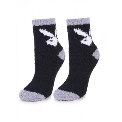 Marilyn COOZY L53 махровые носки черный/серый