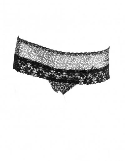 Ewana 52 трусики шортики кружевные леопард