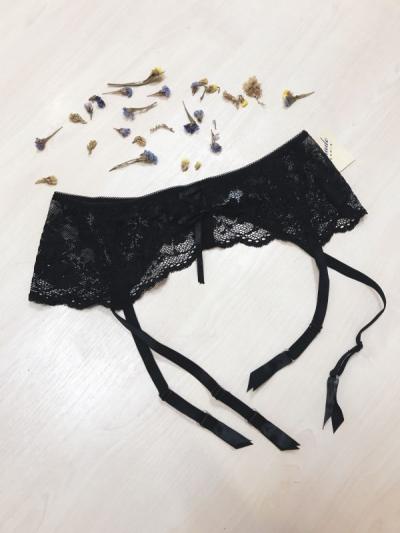 Serenade К5 пояс для чулок черный