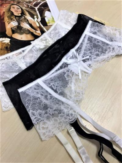 Serenade К5 пояс для чулок молочный