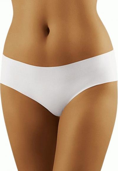 Бесшовные трусы из хлопка Wolbar ECO EL белый