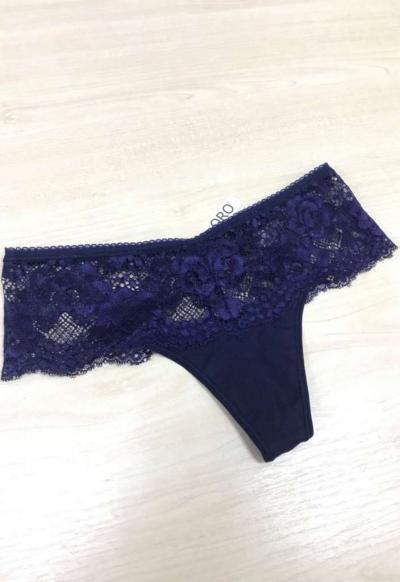 Oro Emma трусы стринги женские синий