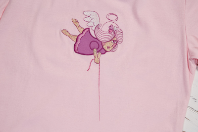 Regina R 684 Пижама женская футболка/капри розовый