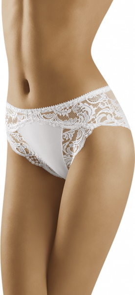 Wolbar ZOYA Трусы с кружевом белый