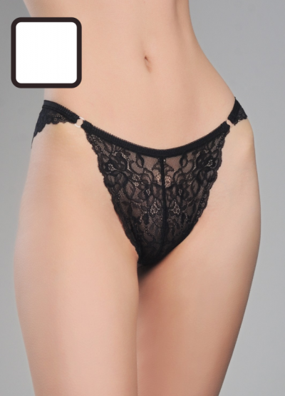 Oro STR-503 кружевные бразилианы белый