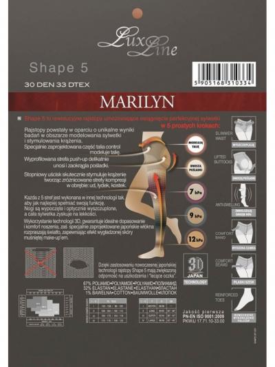 Marilyn SHAPE 5 Колготки с утяжкой по всей длине черный