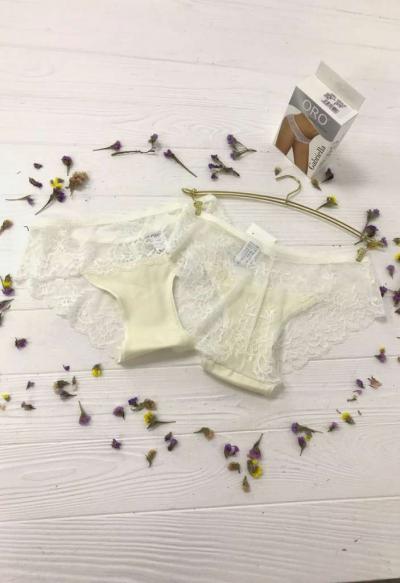 Oro Gabriella трусы женские молочный