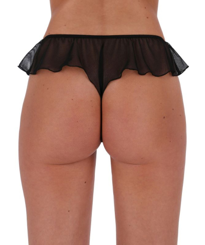 Passion DIANTA стринги с воланами черный/красный