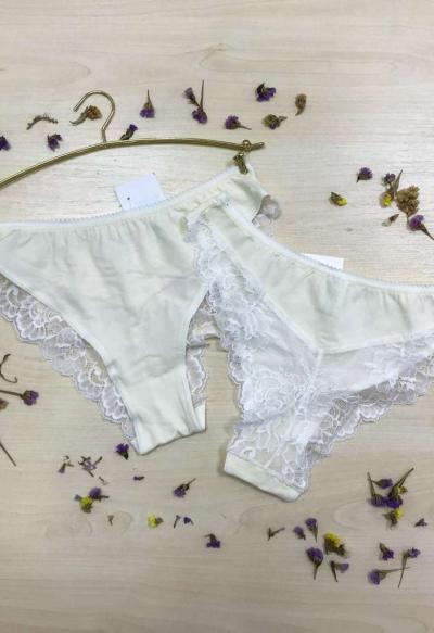 Oro Violetta трусы женские бразилиана молочный